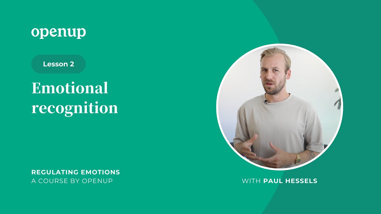 Regulating emotions (2) | Emotional recognition