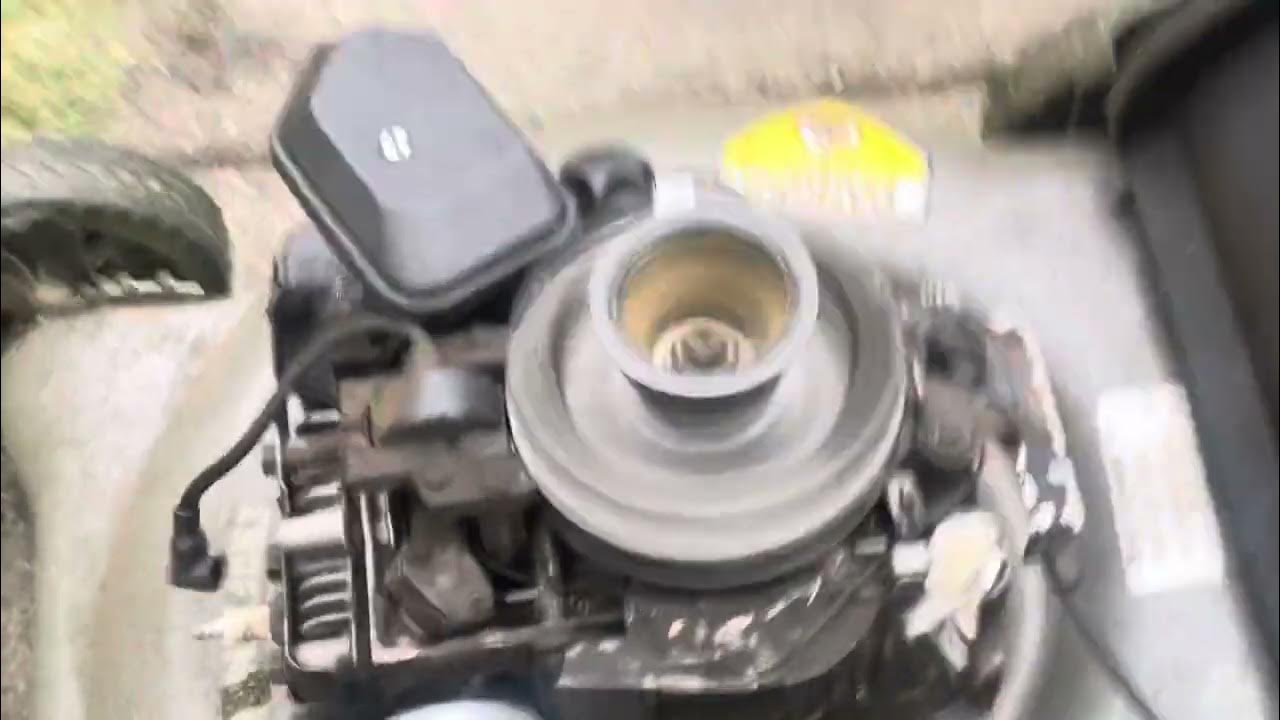 3.5HP Briggs & Stratton Engine Dieseling YouTube