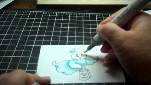 Copic Tutorial #1 The Thinkin