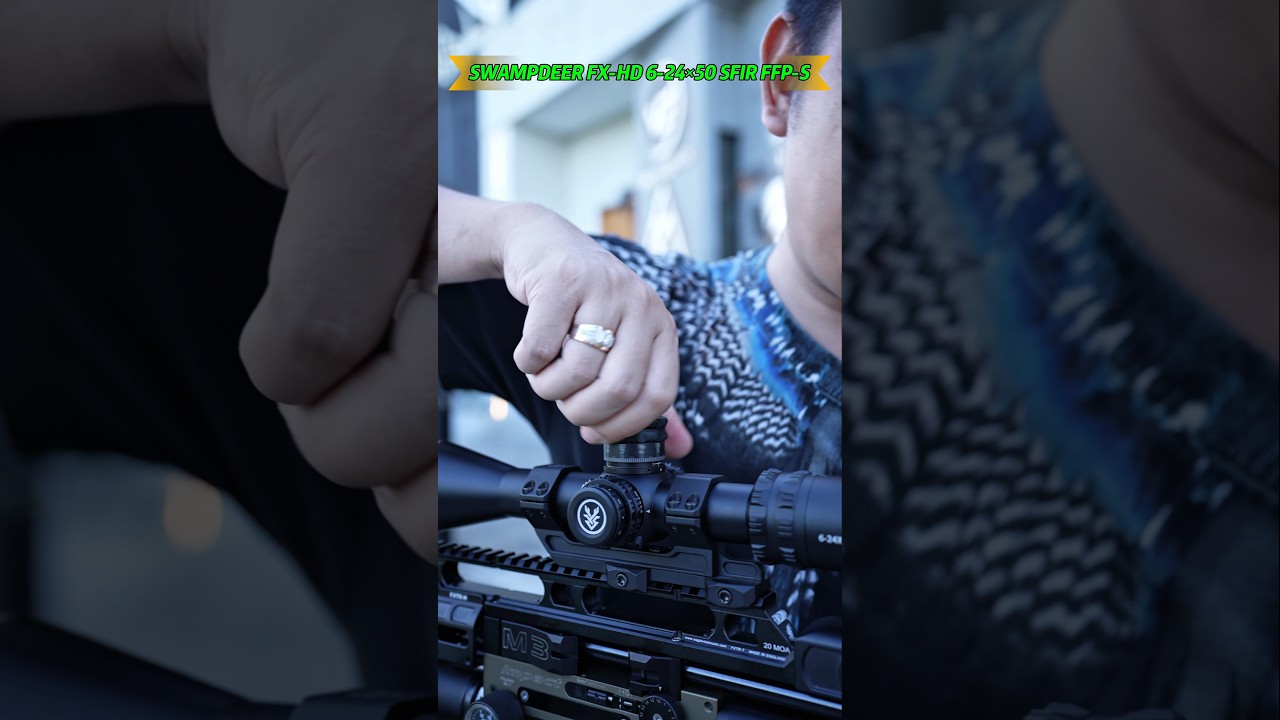 SWAMPDEER FX-HD 6-24×50 SFIR FFP-S