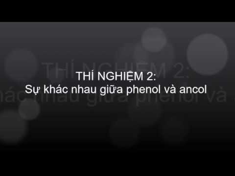 Video Phenol phản ứng với NaOH - youtube