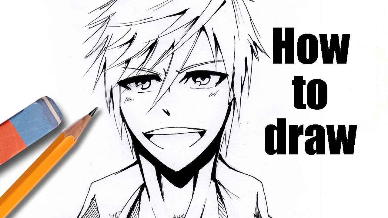 How to draw a Manga Character [5 EASY Steps] - YouTube