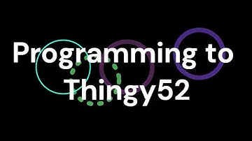 Programming to Thingy52