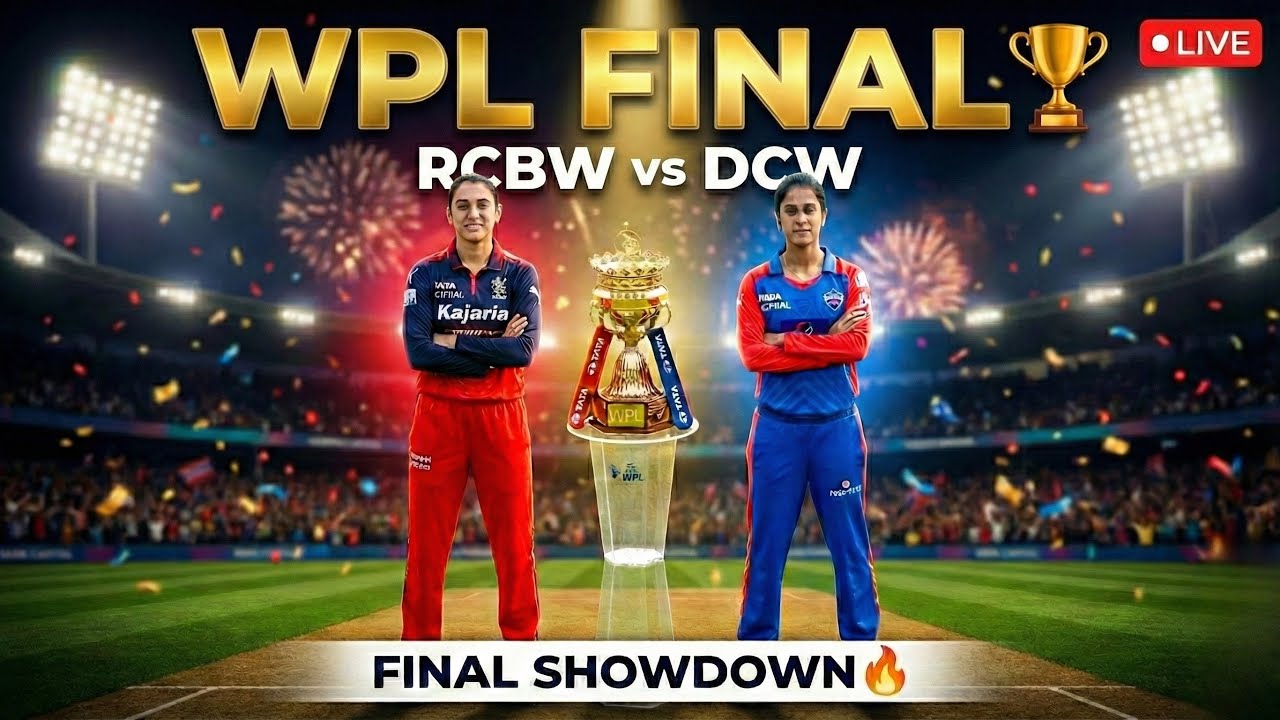 WPL 2026 FINAL🏆RCB Women vs Delhi Women LIVE | Cricket 26