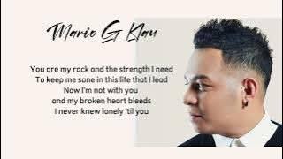 Mario G Klau |Never Knew Lonely Lirik| #mariogklau #NeverKnewLonely #cover
