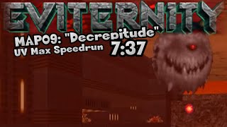 Doom - Eviternity MAP09: Decrepitude UV Max Speedrun in 7:37