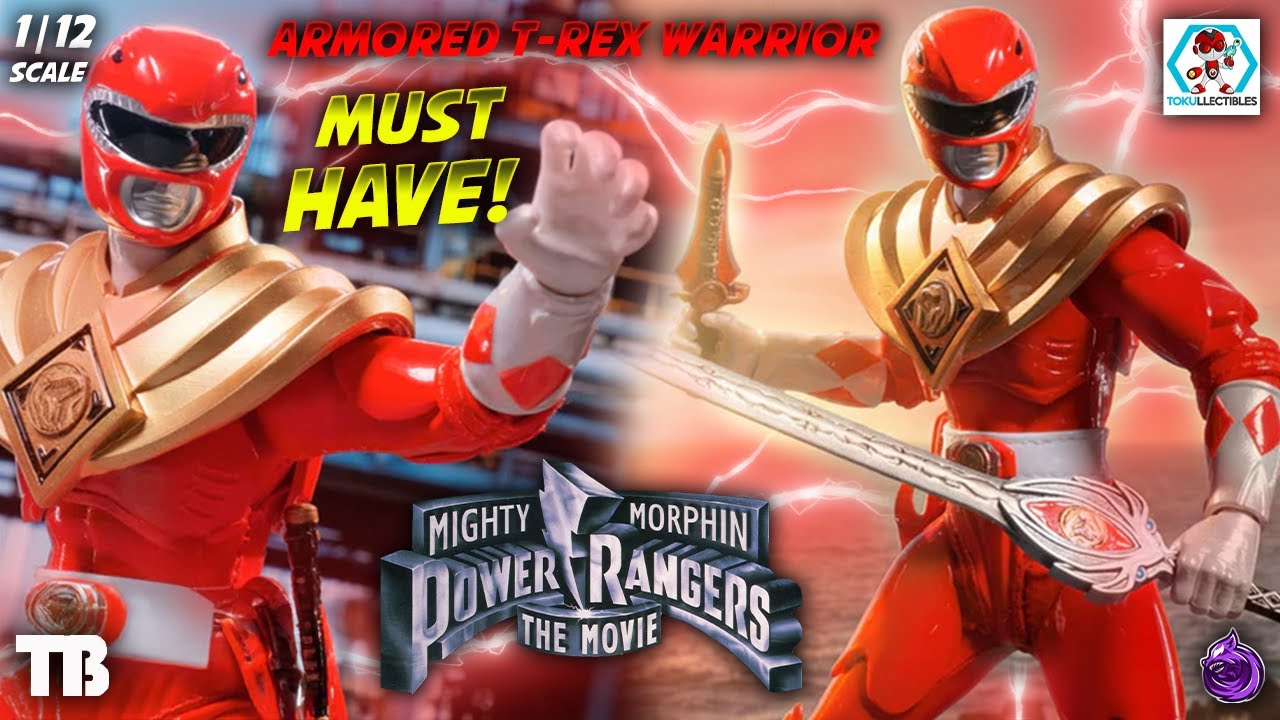 PREORDER NOW — The EPIC 1/12 Scale Red Ranger T-Rex Warrior Has