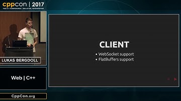 CppCon 2017: Lukas Bergdoll “Web | C++” SLIDES FIXED