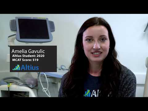 Altius Test Prep Testimonial - Amelia Gavulic