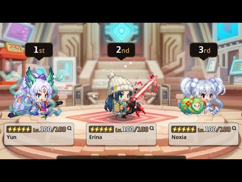 Guardian Tales Arena Yun with Rimuru EX (I don't have Yun's EX)