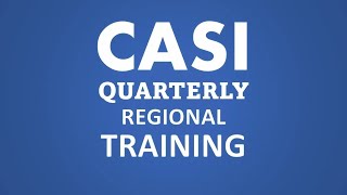 CASI Regional Training, April 2023