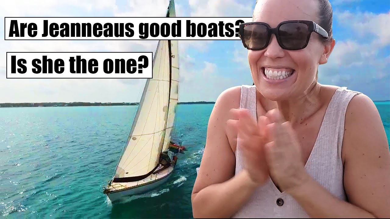 IS SHE THE ONE? Boat tour: 1984 Jeanueau Sun fizz . Are Jeaneau's good boats to buy live aboard EP9