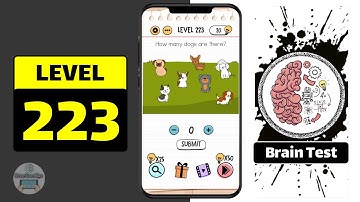 Brain Test Level 223 Walkthrough