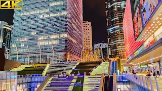 4K Shanghai Evening Rush Hour Walk Tour at  Modern CBD Luxury Mall 上海夏日晚高峰的浦东热门商业区和奢华商场之行|八佰伴到陆家嘴的漫步