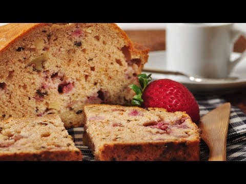 Strawberry Bread Recipe Demonstration - Joyofbaking.com