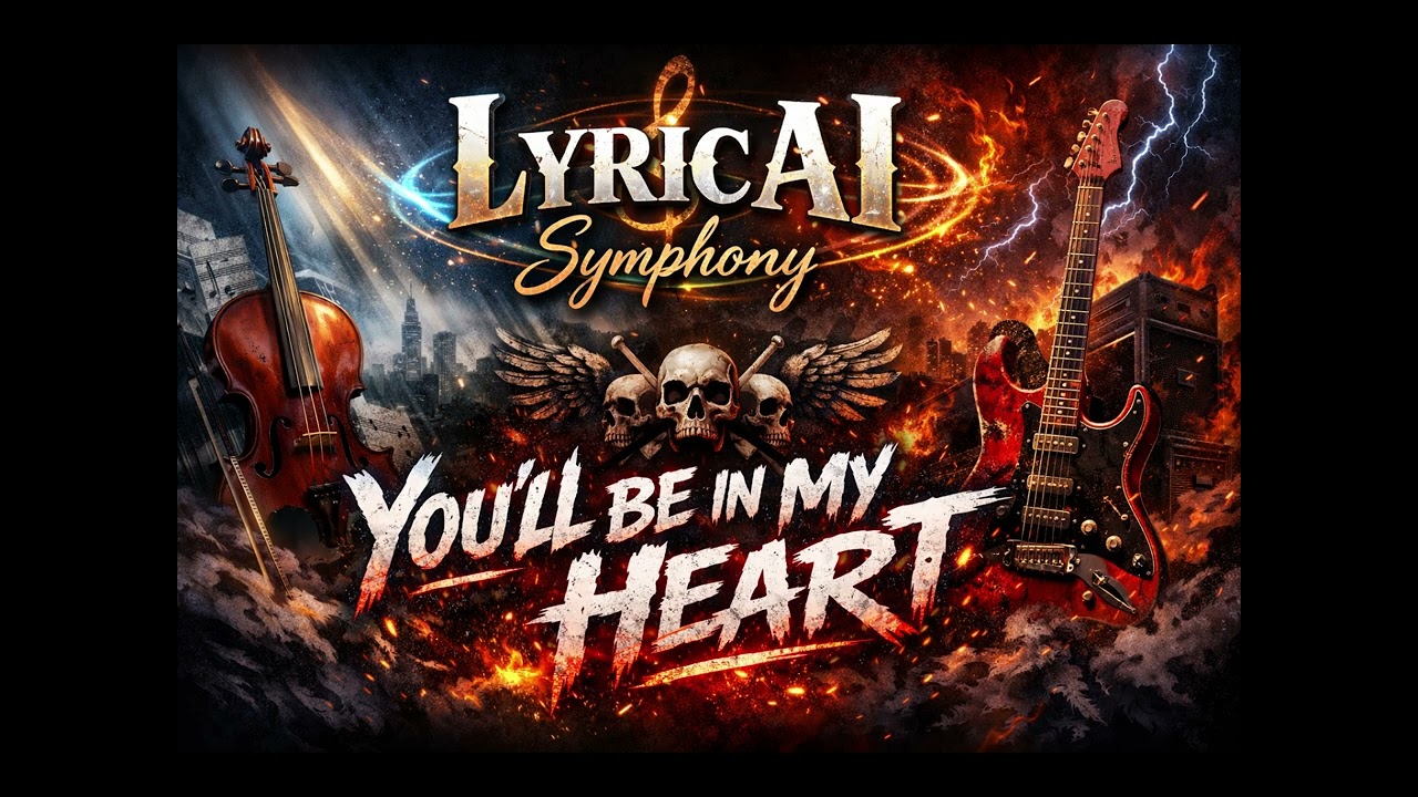 You'll be in my Heart (Rock Cover) - LyricAI Symphony