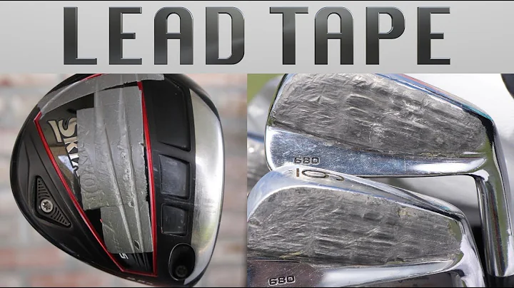 Mastering Your Golf Club's Performance with Lead Tape