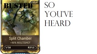 So You've Heard (Split Chamber Edition)