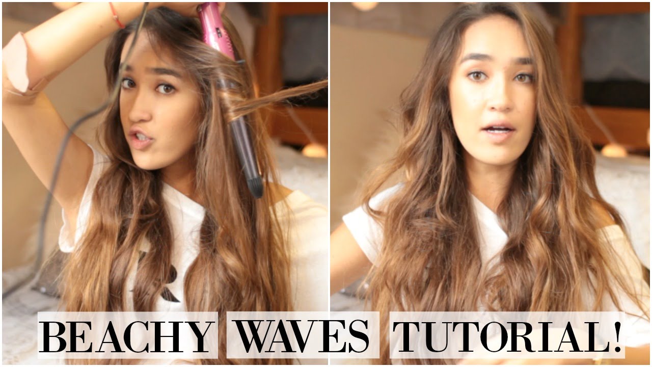 Beachy Waves Hair Tutorial // My Everyday Hair