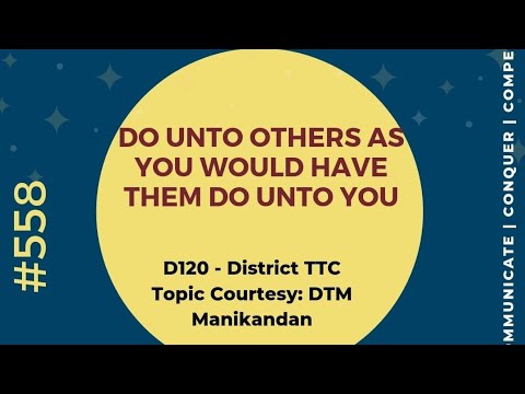 Do unto others