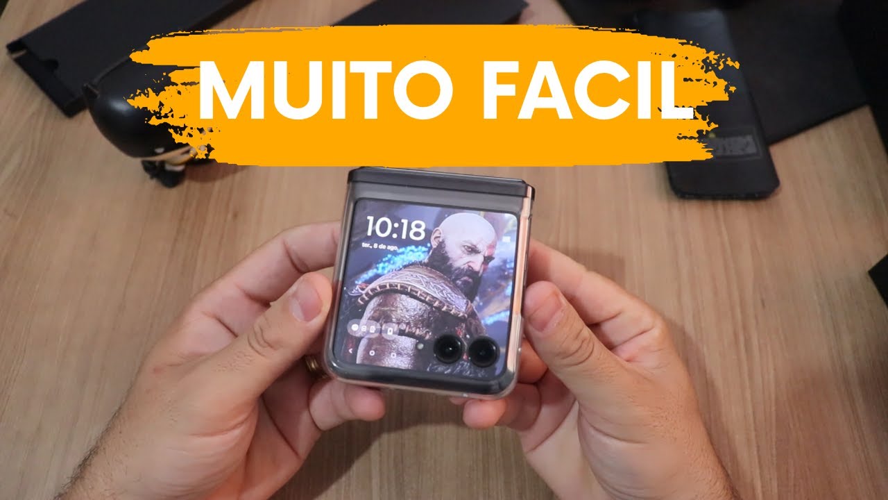 🎨 Como trocar o papel de parede externo do Motorola Razr 40 Ultra