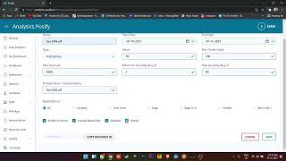 Posify Tutorial 12 - How to create discounts and coupons