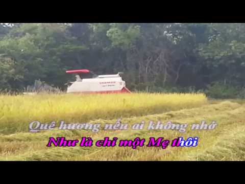 [Karaoke Quê Hương Là Chùm Khế Ngọt HD]