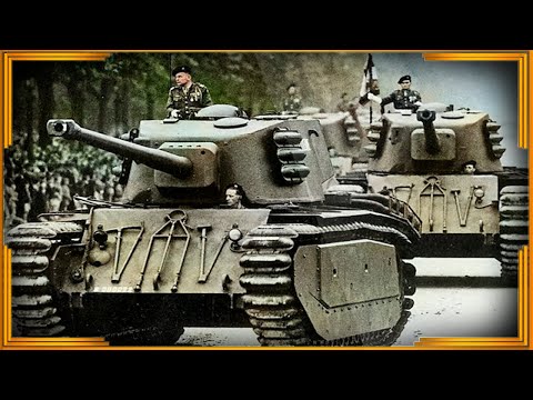 Видео: Французский тяжелый танк ARL 44