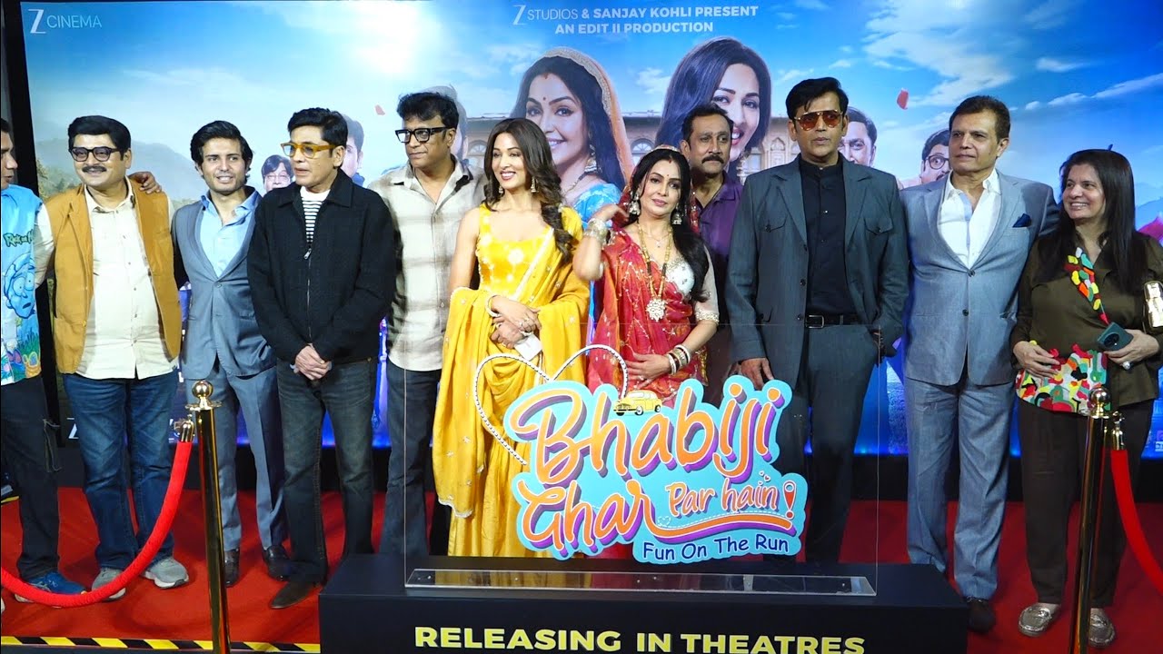 Bhabiji Ghar Par Hain – Fun On The Run | Trailer Launch | Ravi Kishan,Shubhangi,Vidisha,Aasif,Rohit