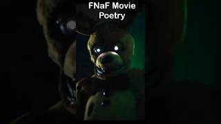 Fnaf Movie Poetry Now I Kill You Fnaf Movie Meme