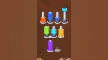 How to play nut sort game level 11 #shortvideo #games #viralvideo #gameplay