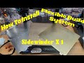 How 2 Install a Flexible Build plate on the Artillery Sidewinder X1  Best Upgrade for ur 3d printer