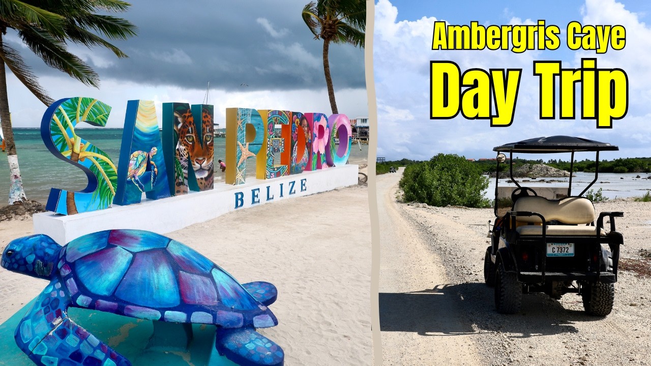 Ambergris Caye Day Trip from Caye Caulker | Secret Beach, San Pedro & More