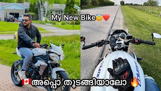 My First Superbike In Canada🇨🇦നമ്മൾ Triumph Street Triple മേടിച്ചു🔥