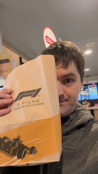 Um review sincero sobre a promoção do McDonalds com o filme da Fórmula 1 com Brad Pitt. #shorts #f1