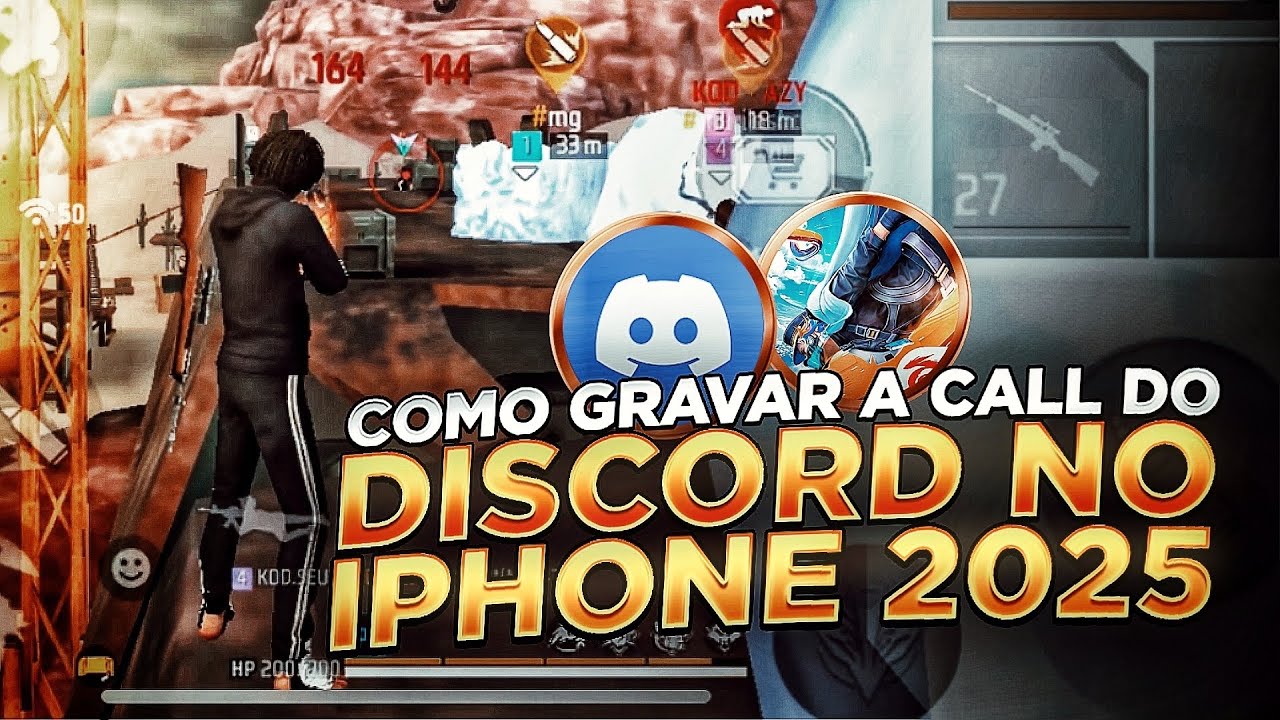 Como GRAVAR A CALL NO DISCORD NO iPhone 11,Xr,7,8, 12,13,14