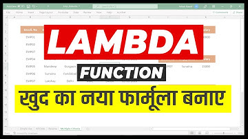 🔥 Excel LAMBDA Function 🔥 | Create Your Own Custom Formula with LAMBDA Formula in Excel