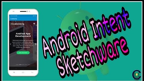 Android Intent Component | Open an Activity from another Activity | Sketchware Malayalam Tutorial