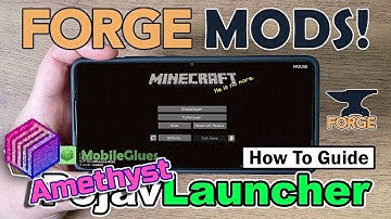 Add FORGE Mods With Pojav Launcher (Amethyst) How To Guide