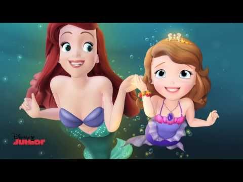 Sofia The First | Joining Together Song ft. Ariel - The Floating Palace | Official Disney Junior UK