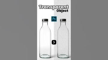 Photoshop 2025 Remove transparent glass background easily #photoshop #graphicdesignphotoshop