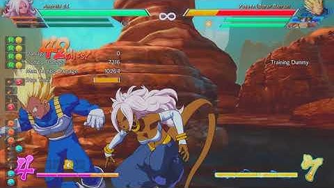 DBFZ 21/Hit/Goku Black Round Start ToD