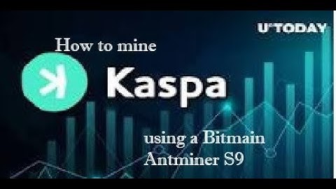 How to mine #kaspa with a @Bitmain_official Antminer S9 w/BRAINS OS #bitcoin #cryptomining #diy #ai