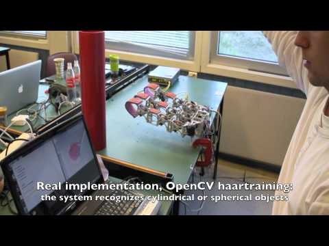 Modular robotic hand with vision object recognition capability, Aalesund University College