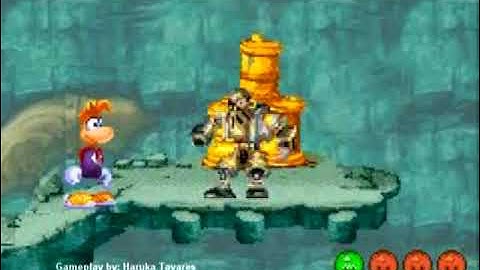 Rayman 3 (Game Boy Advance) - Haunted Dreams - Vertigo Wastes