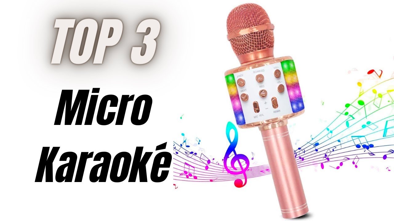 Micro karaoke : comparatif des meilleurs modèles pour les enfants - Ouaps :  Le magazine des jeux et des jouets