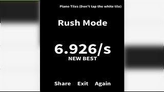New Higest Rush Mode -Piano tile (Don't tap white tile ) - Universal - HD Gameplay screenshot 4