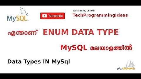 Mysql enum data type