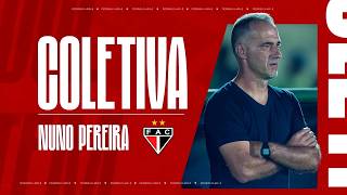 COLETIVA DE IMPRENSA - NUNO PEREIRA - PIAUÍ 1x1 FERROVIÁRIO