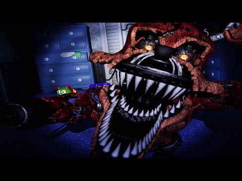 Nightmare Foxy Nights 3 4 Five Nights At Freddy S 4 Fnaf 4 Part 2 Youtube - adventure nightmare foxy roblox